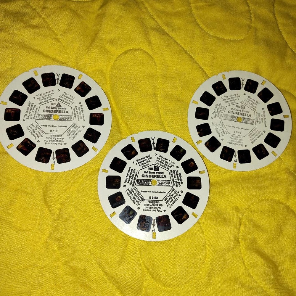 View Master, Vintage Walt Disney Cinderella